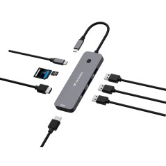 Verbatim USB-C Pro Multiport Hub 8 - Ultimate Connectivity Solution for All Your Devices!